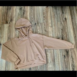 Cropped hoodie, size medium